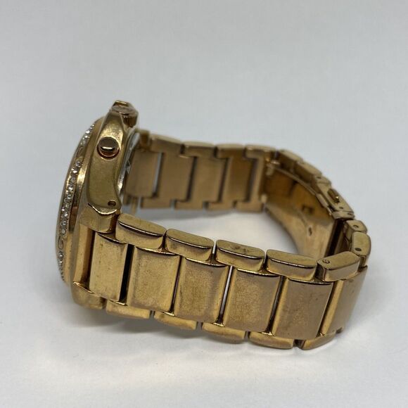 Michael Kors MK5450 Women's Stainless Steel Analog Gold Dial Genuine Watch MP701 - Picture 9 of 12